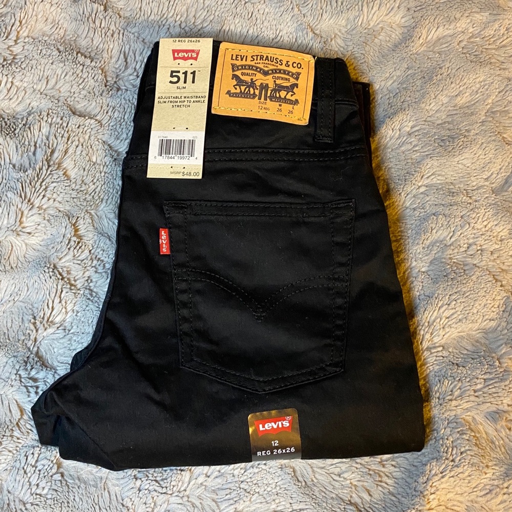 Levi’s 511. Slim stretch size 12 (Boys) 26x26